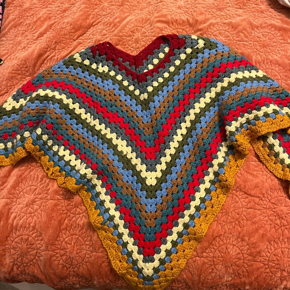 Crochet shawl
